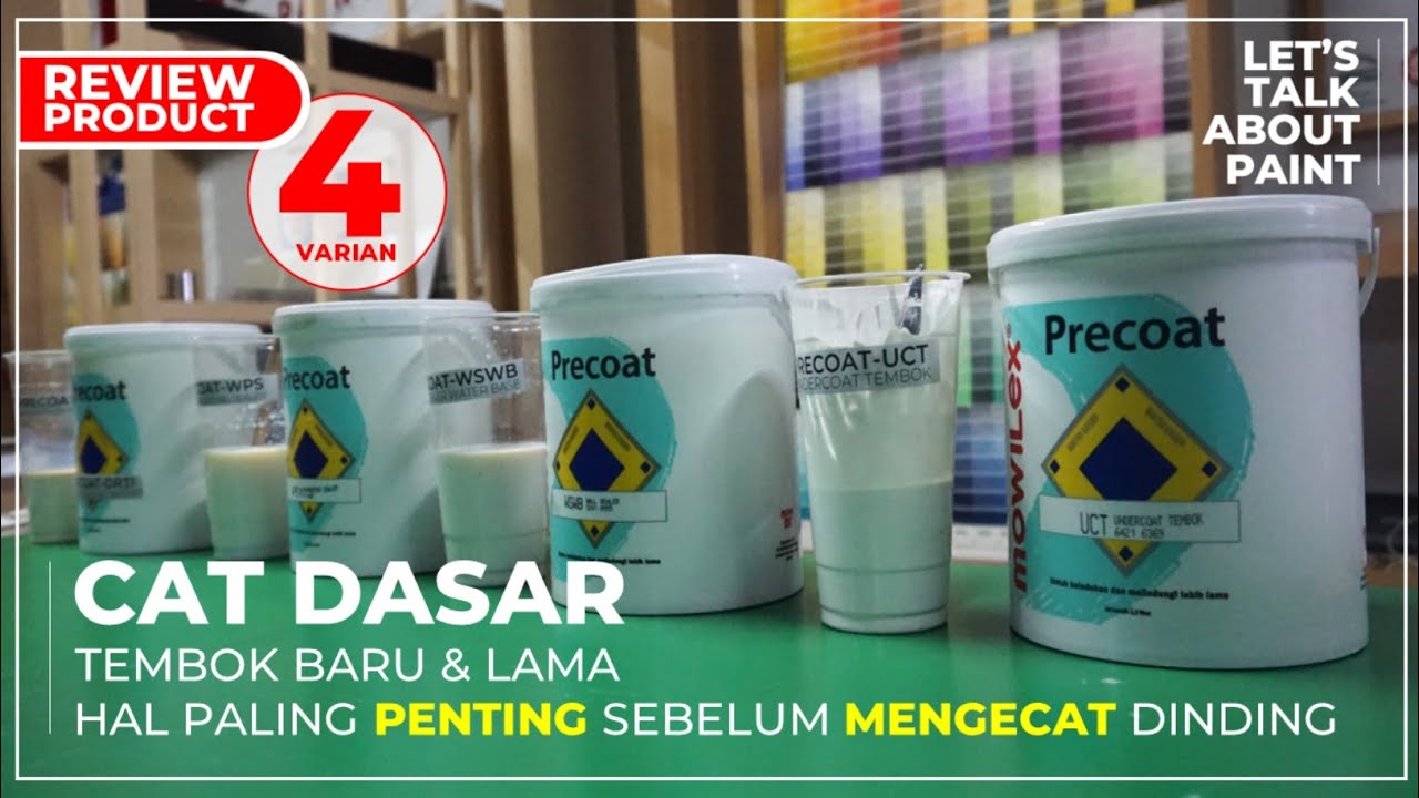 REVIEW CAT DASAR TEMBOK | MOWILEX PRECOAT #mowilex  #undercoat #basecoat #primer  #catdasar #sealer