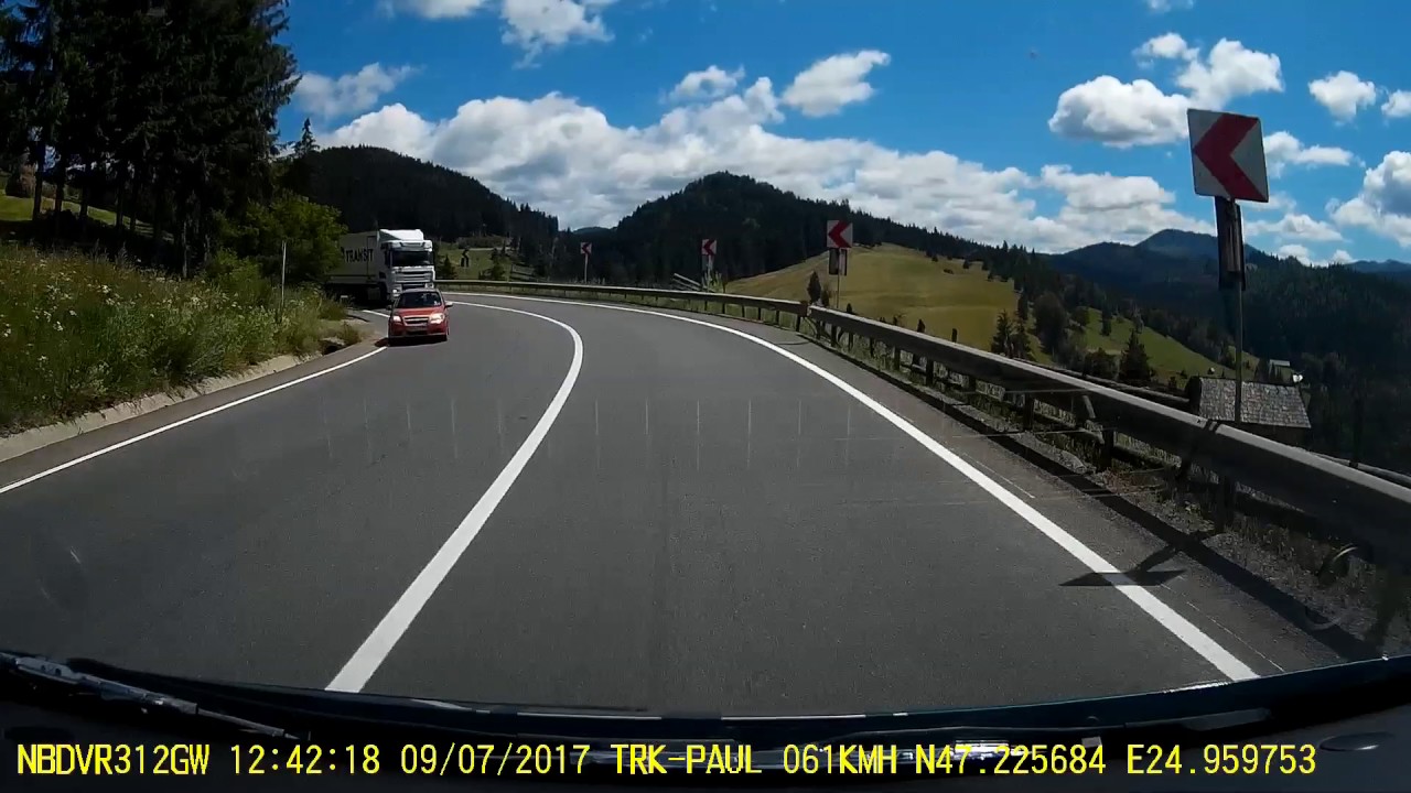 80 - AMAZING ROMANIA DRIVING TO DRACULA CASTLE & VATRA DORNEI - HD