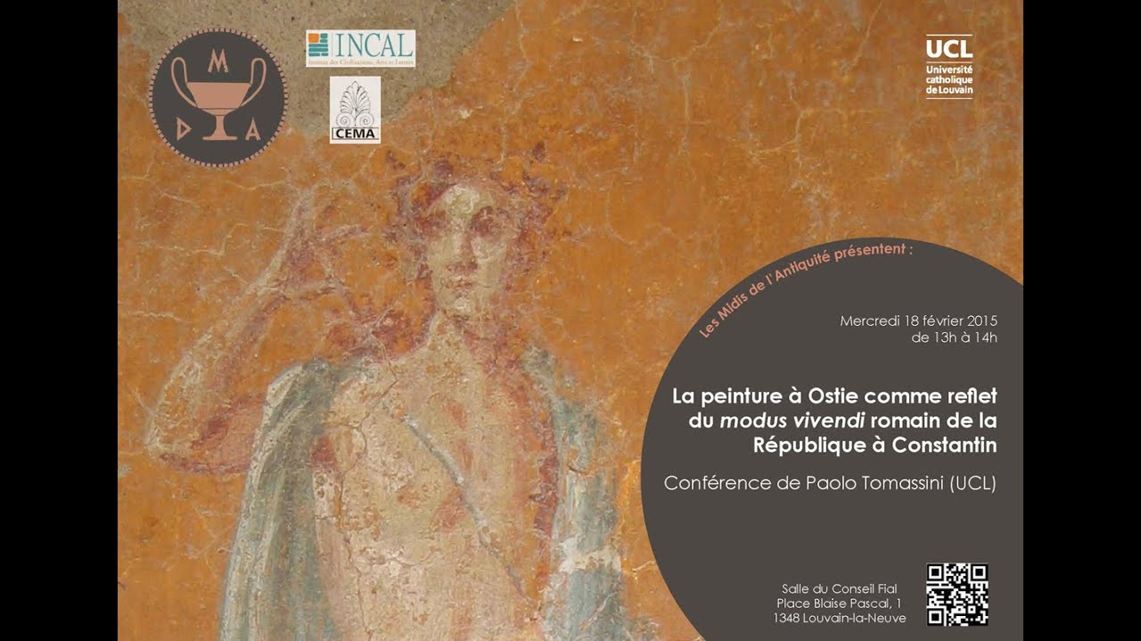 La peinture à Ostie comme reflet du modus vivendi romain de la République à Constantin