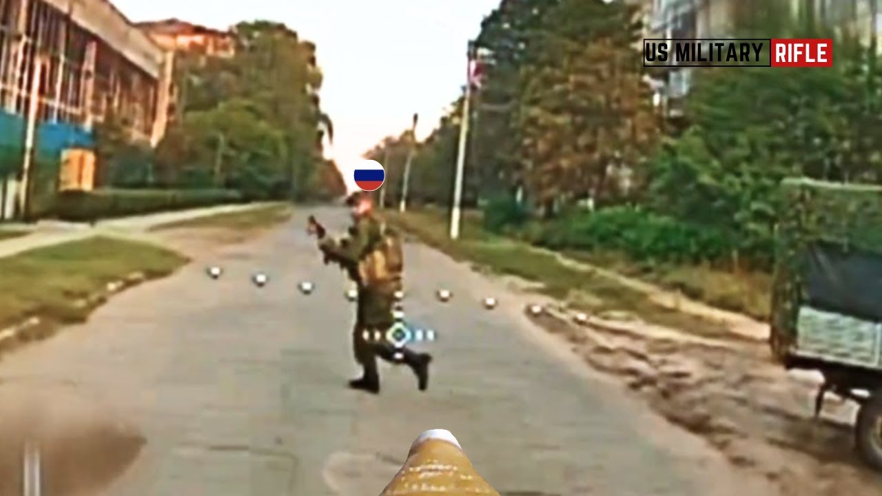 Ukrainian SIGNUM Drone Hits Russian Soldier Attempts to Jump Out of Vehicle - Big Mistake