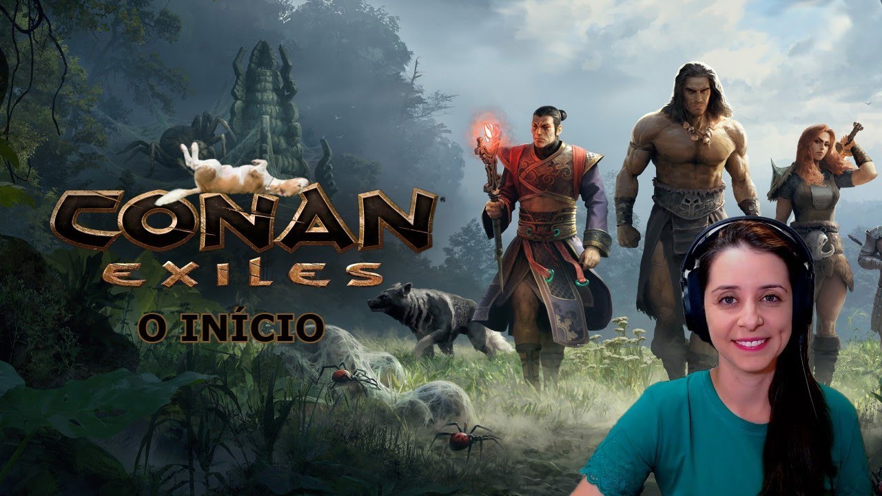 ⚔️Conan Exiles COOP AO VIVO  | Primeiros passos na sobrevivência - Parte 1 | + 18 ⚠️⚠️⚠️