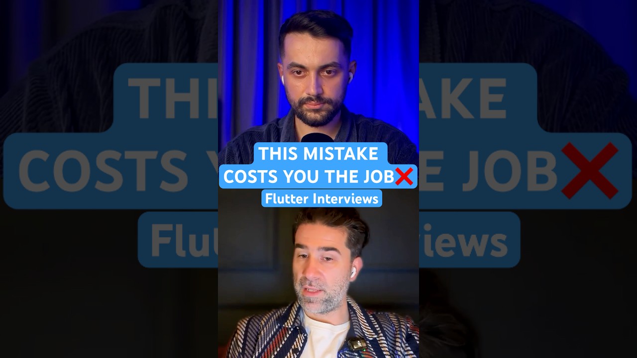 The #1 Reason You&rsquo;re Failing Flutter Interviews (Fix It!) 🚨 #flutter #coding #interview #jobsearch