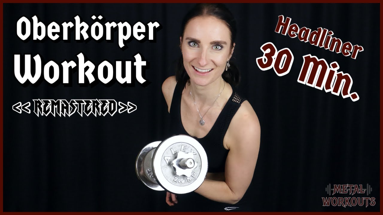 30 Minuten OBERKÖRPER-WORKOUT für Fortgeschrittene | Metal Workouts