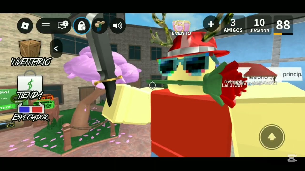 Jugando mm2 con la nueva actualización 😈