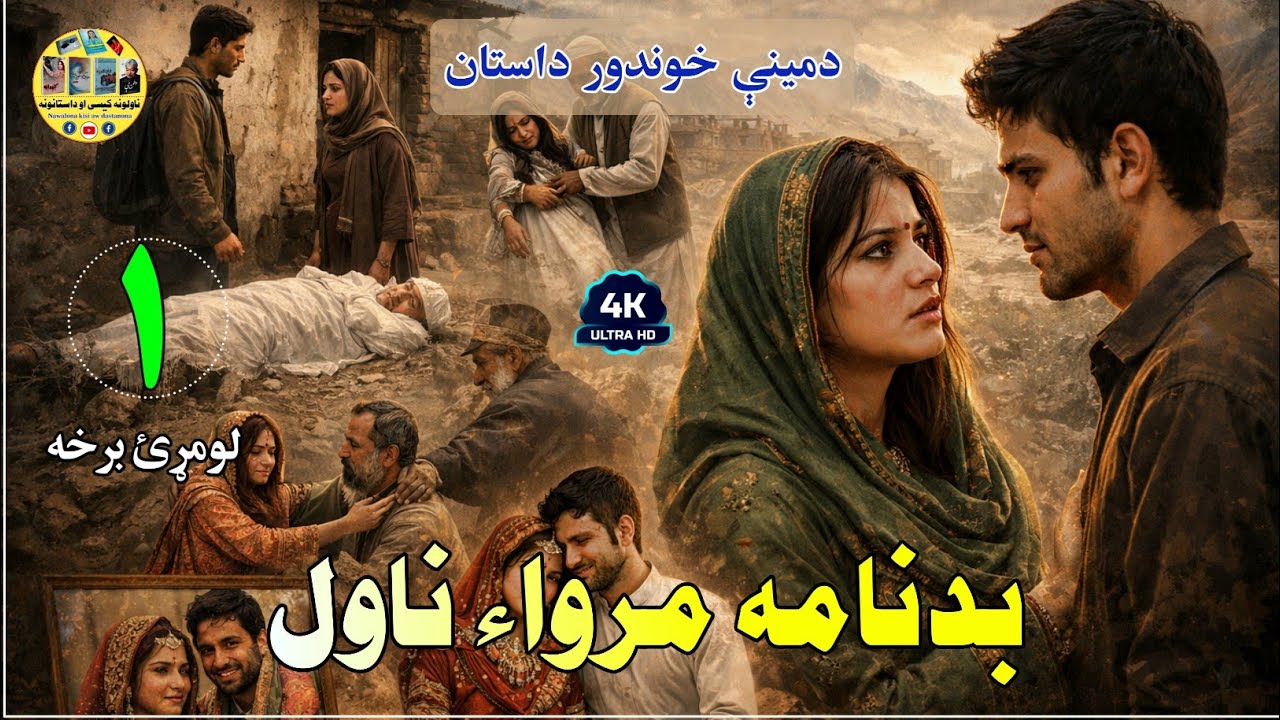 بدنامه مرواء ناول لومړۍ برخه | badnama marwa novel Episode 1 | pashto new viral novel