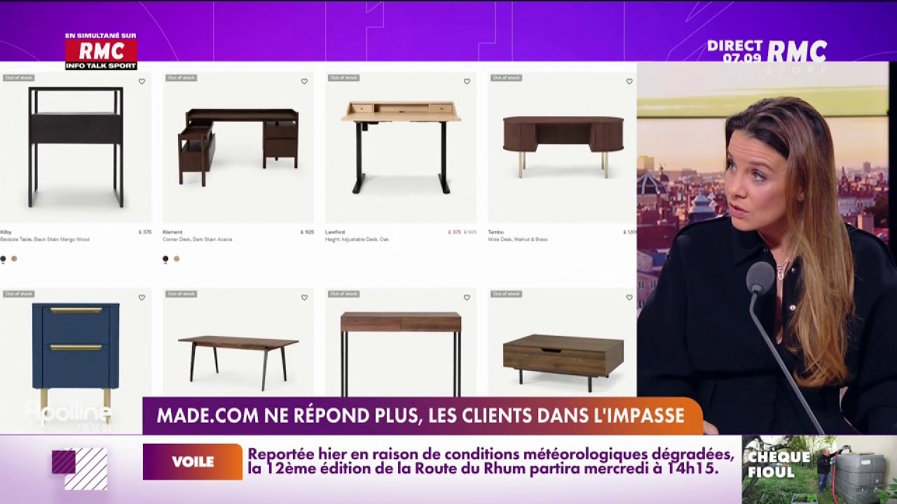 Des centaines de clients pi&eacute;g&eacute;s par la marque Made.com ?