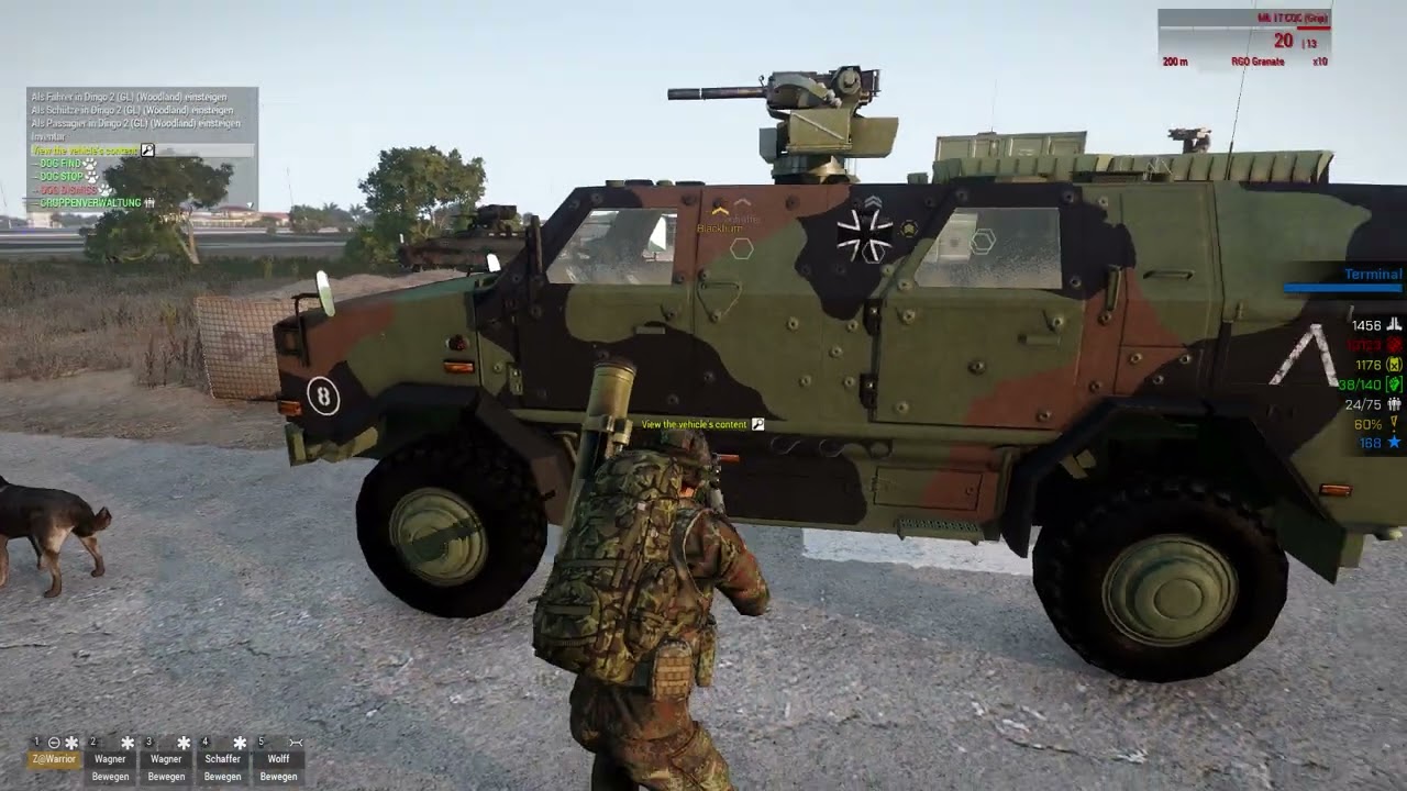 ARMA 3 - Liberation RX How to Interact with Objects and Vehicles