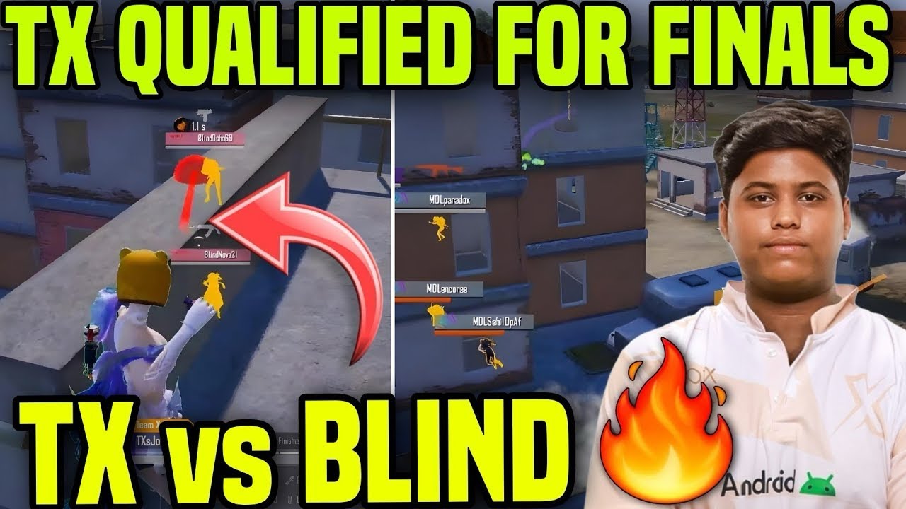 TX vs BLIND 🤯 TX QUALIFIED FOR FINALS 🔥✅