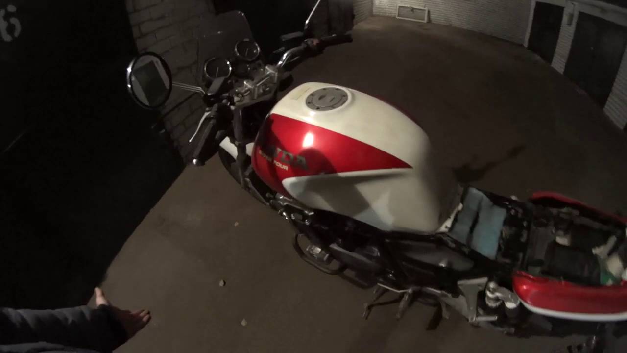 HONDA cb 1000 два года простоя. Заведем?