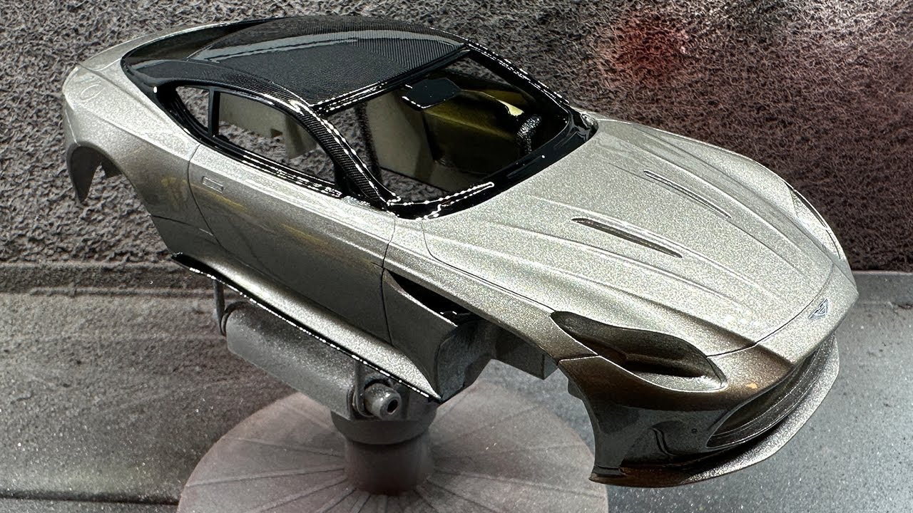 Painting the Alpha Model Aston Martin DB12