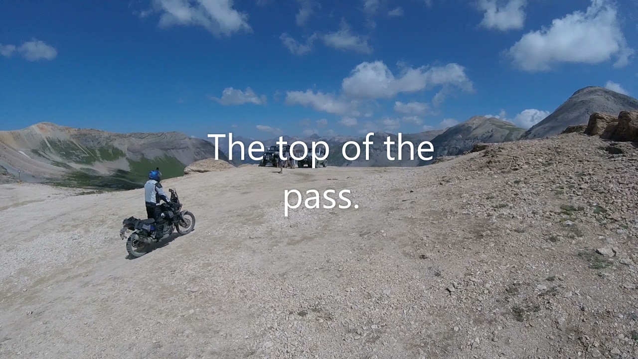 Black Bear Pass on DR650 and Tenere 700.