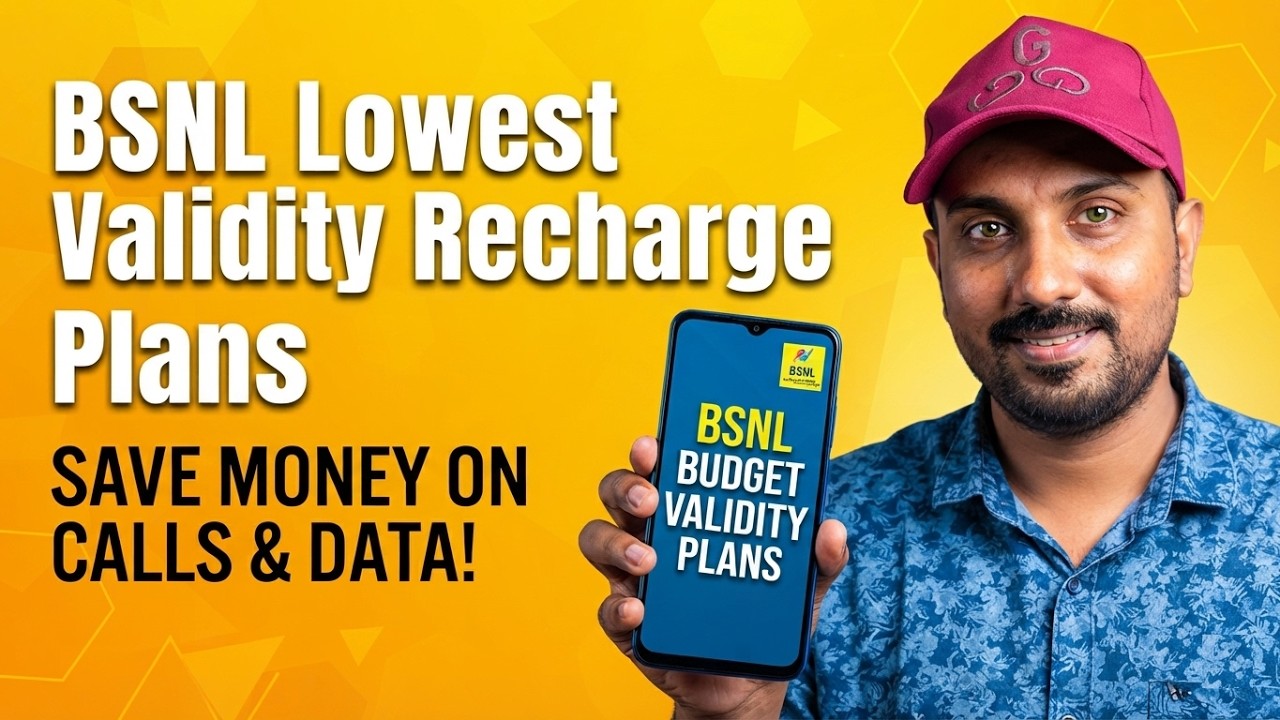 BSNL Lowest Validity Recharge Plans