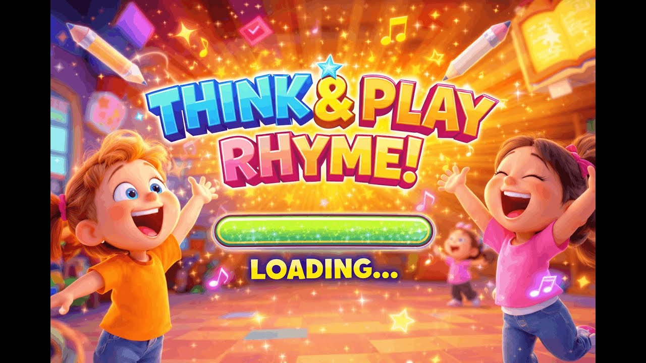 🎵Think & Play Learning Rhyme  |  Kids Brain Booster Rhyme🧠 | Preschool Fun 