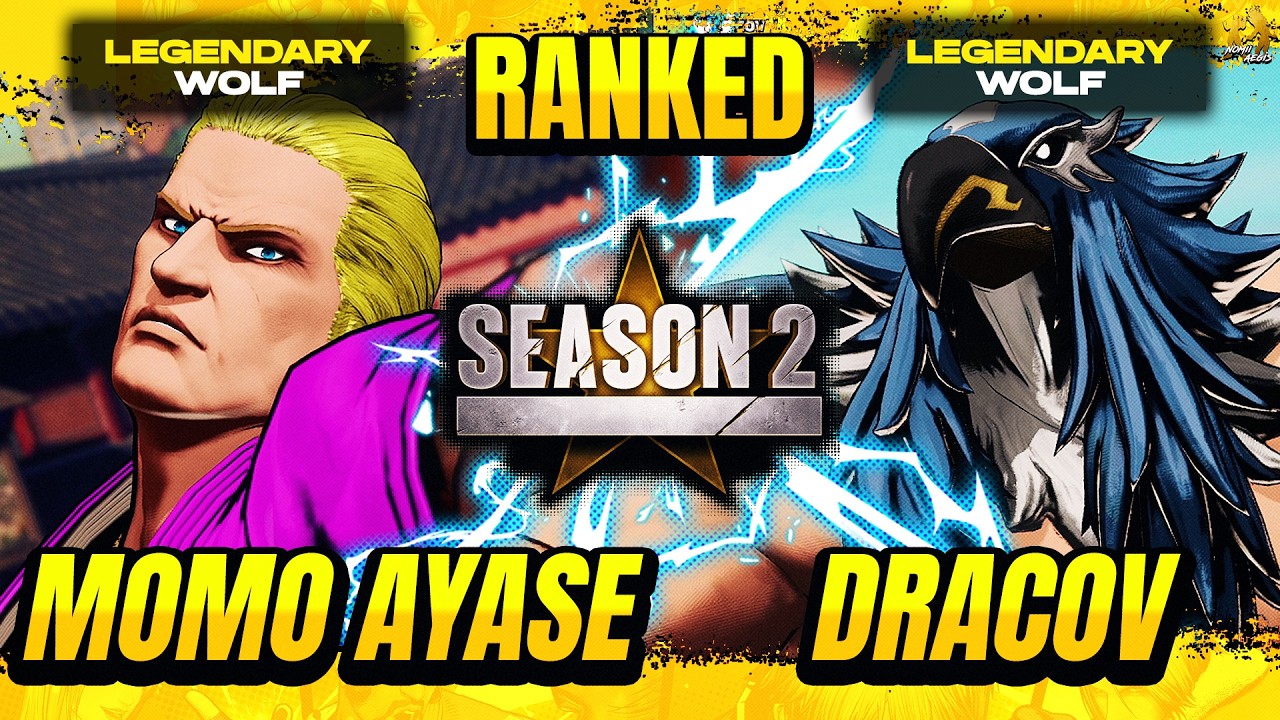 FF Season 2 ▰ MomoAyase (GEESE) VS Dracov (TIZOC) ▰ FATAL FURY: CoTW High Level Gameplay