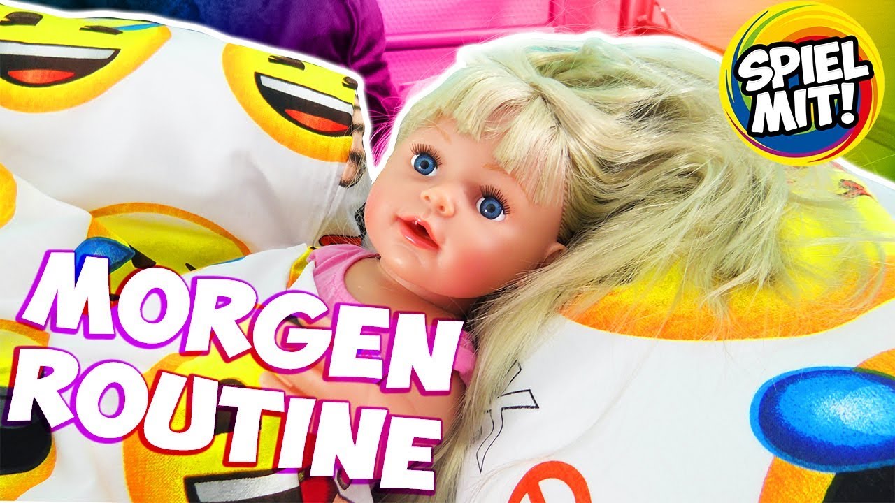BABY BORN Sister Morgenroutine deutsch | Baden, auf Zwillinge aufpassen & Reitstunde mit Puppenmama