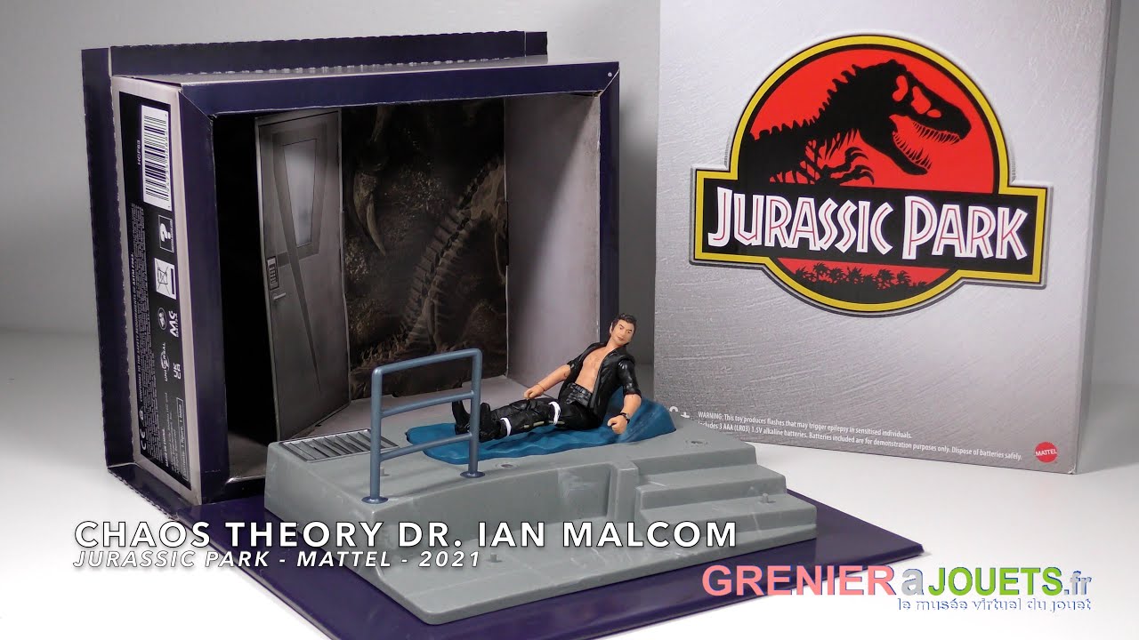 Jurassic Park - Chaos theory Ian Malcom action figure - Mattel - 2021