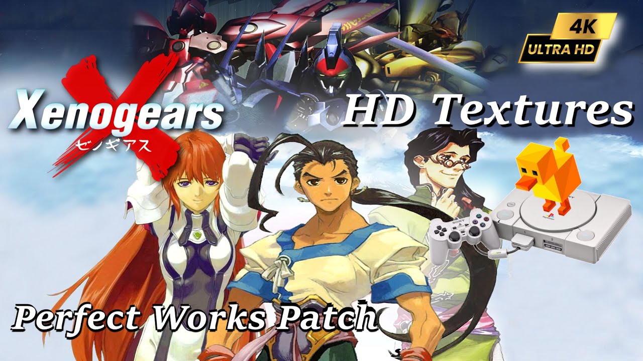 Xenogears  ~DuckStation HD Remastered Textures 2025 New 4K l Perfect Works Build