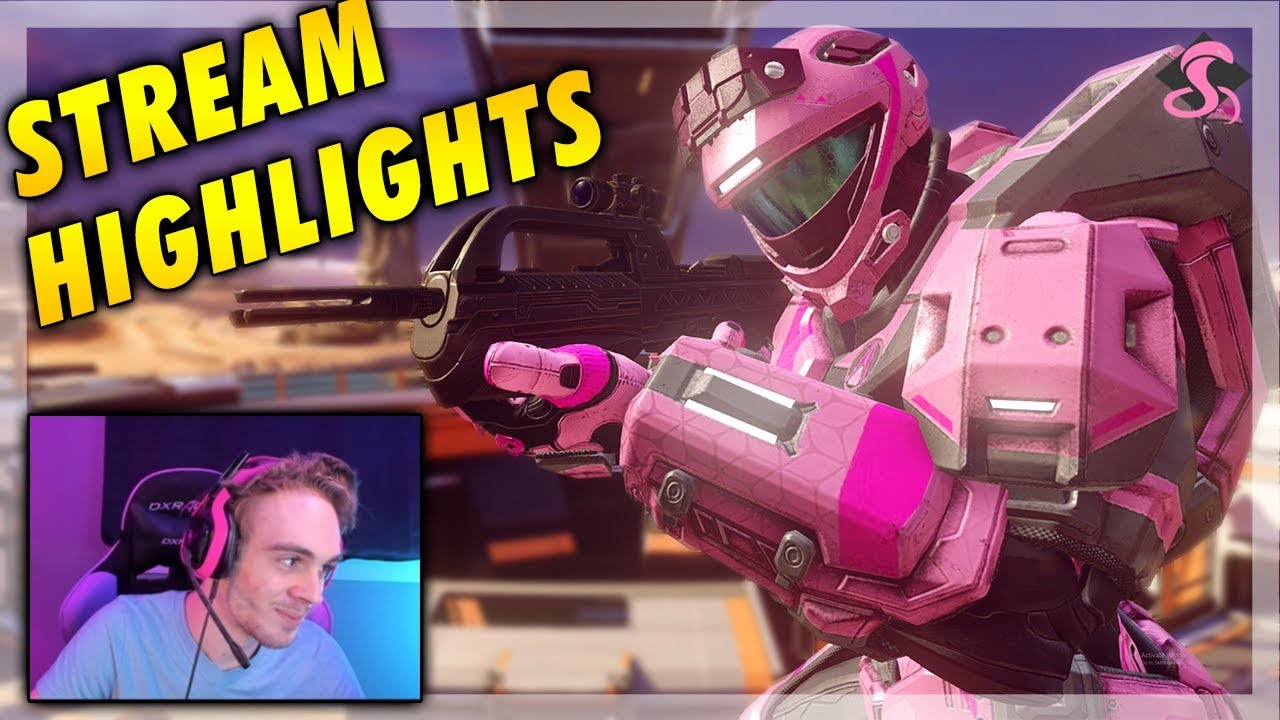 Warzone Twitch Stream Highlights #1 - Halo 5: Guardians