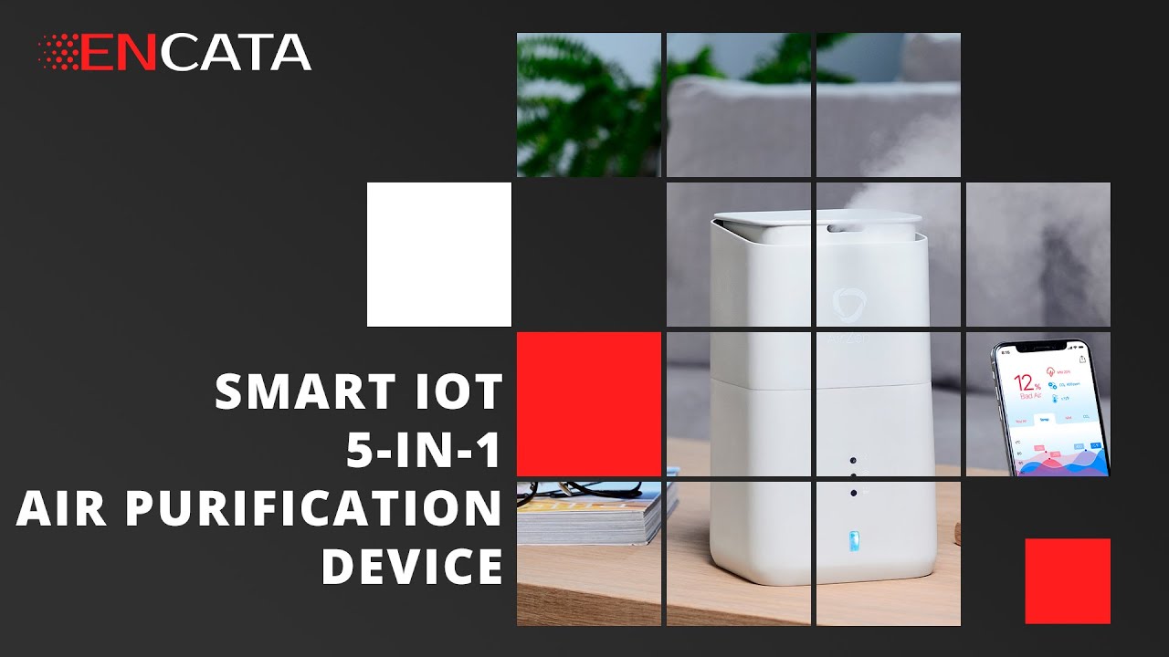 Smart IoT 5-in-1 air purification device - EnCata [136203]