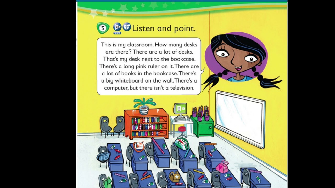 My classroom , kid's box , level 2 , unit 2