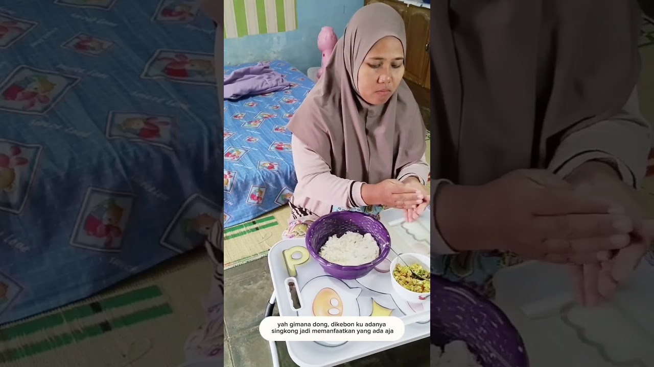 namanya combro isi nya tempe ☺ 