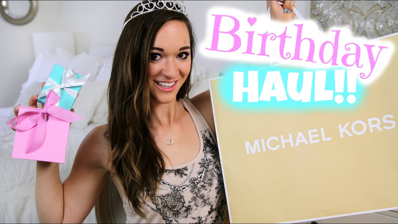 Birthday Haul ♡  What I Got For My Birthday + 300K Subscriber Giveaway!