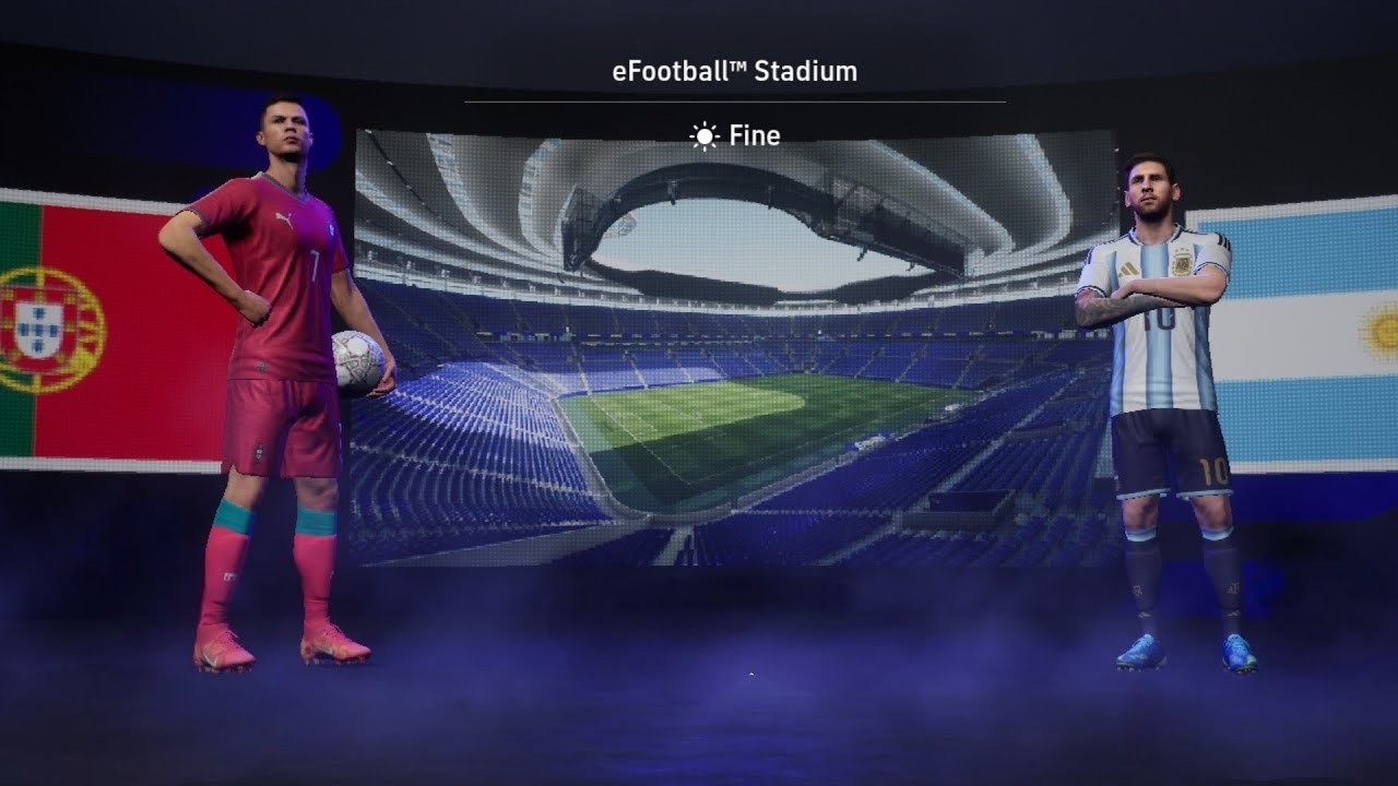 Portugal v.s Argentina ( Ronaldo v.s Messi )