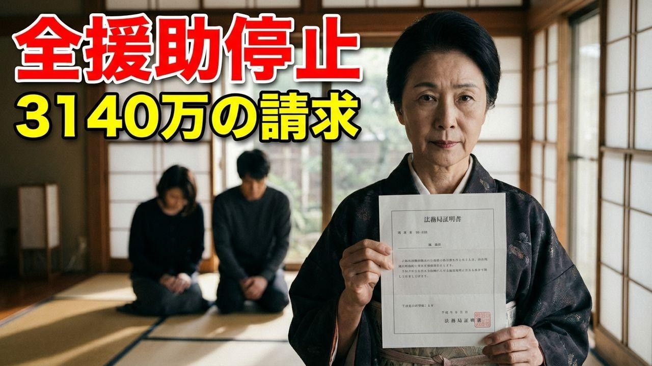 「バイキン扱い」の嫁に全援助停止！3140万の報復で家族崩壊