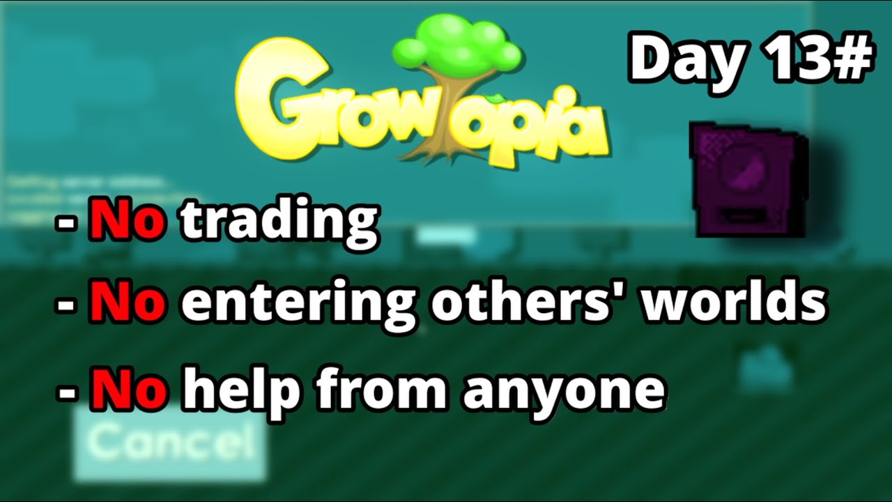 Hardcore Growtopia Challenge! (Day 13)