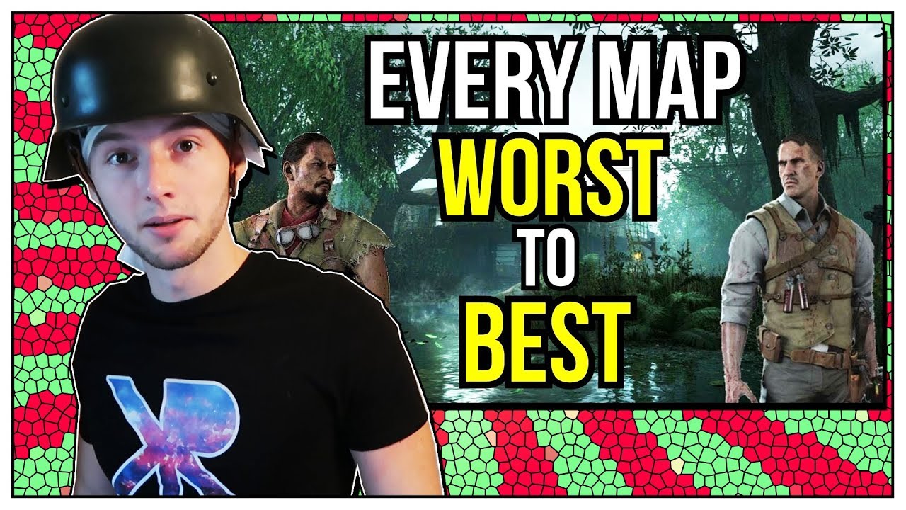 Reacting to Tim Hansen's EVERY ZOMBIES MAP RANKED WORST TO BEST