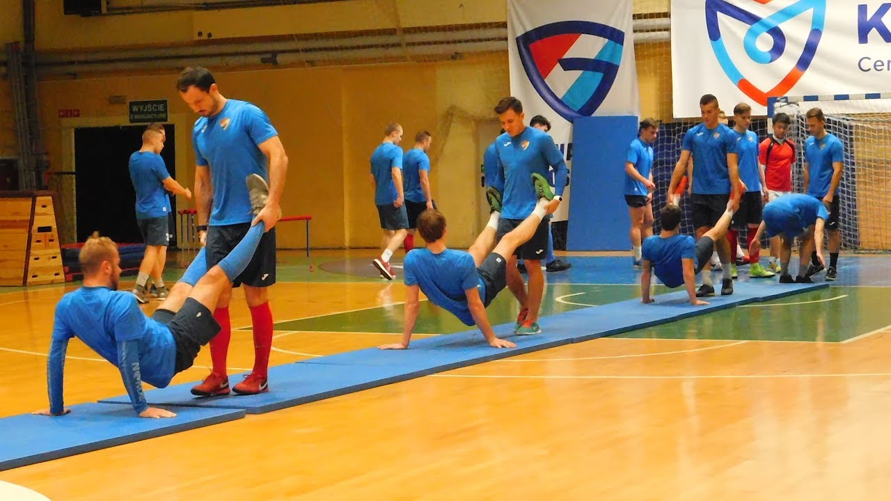 Trening piłkarzy Gwardii Koszalin (21 stycznia)