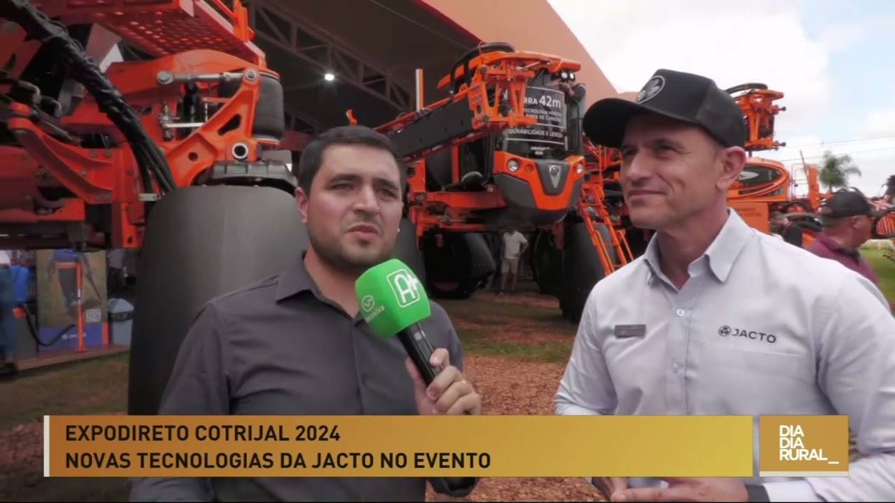 Expodireto Cotrijal 2024: Novas tecnologias da jacto no evento