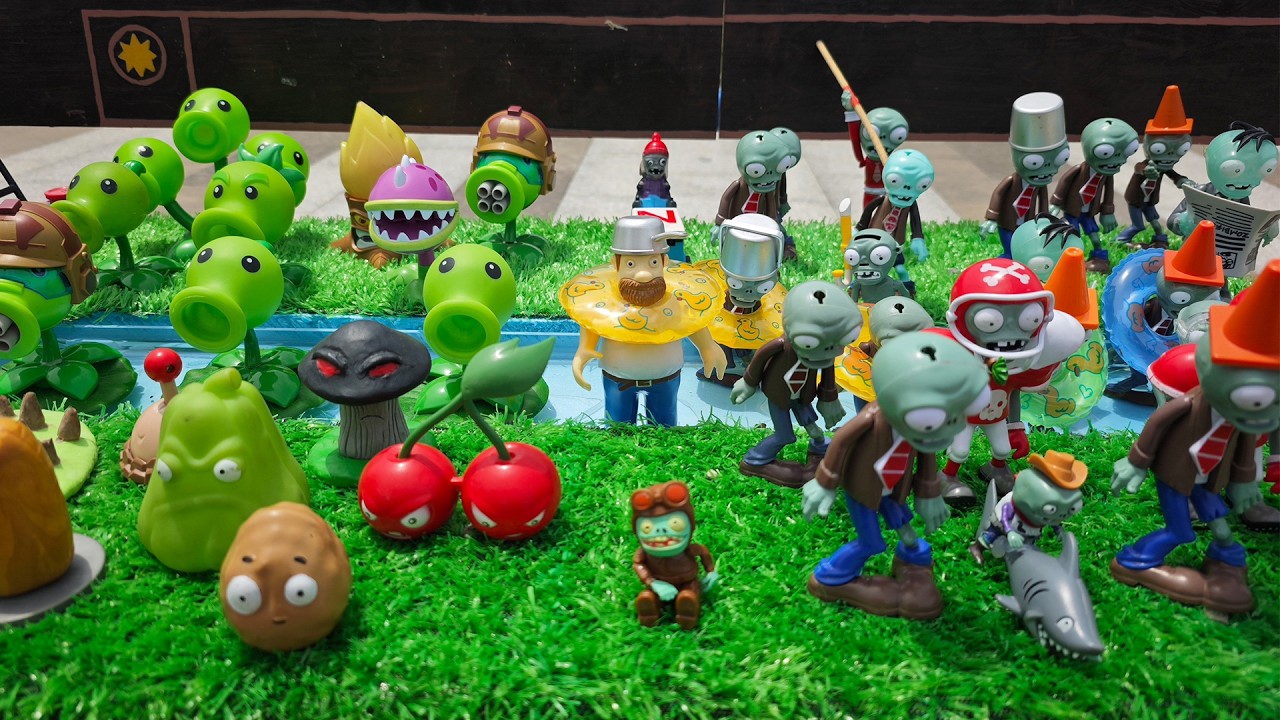 PLANTS VS ZOMBIES:14-Minute Summary Of The III Level Of Plants VS. Zombies.