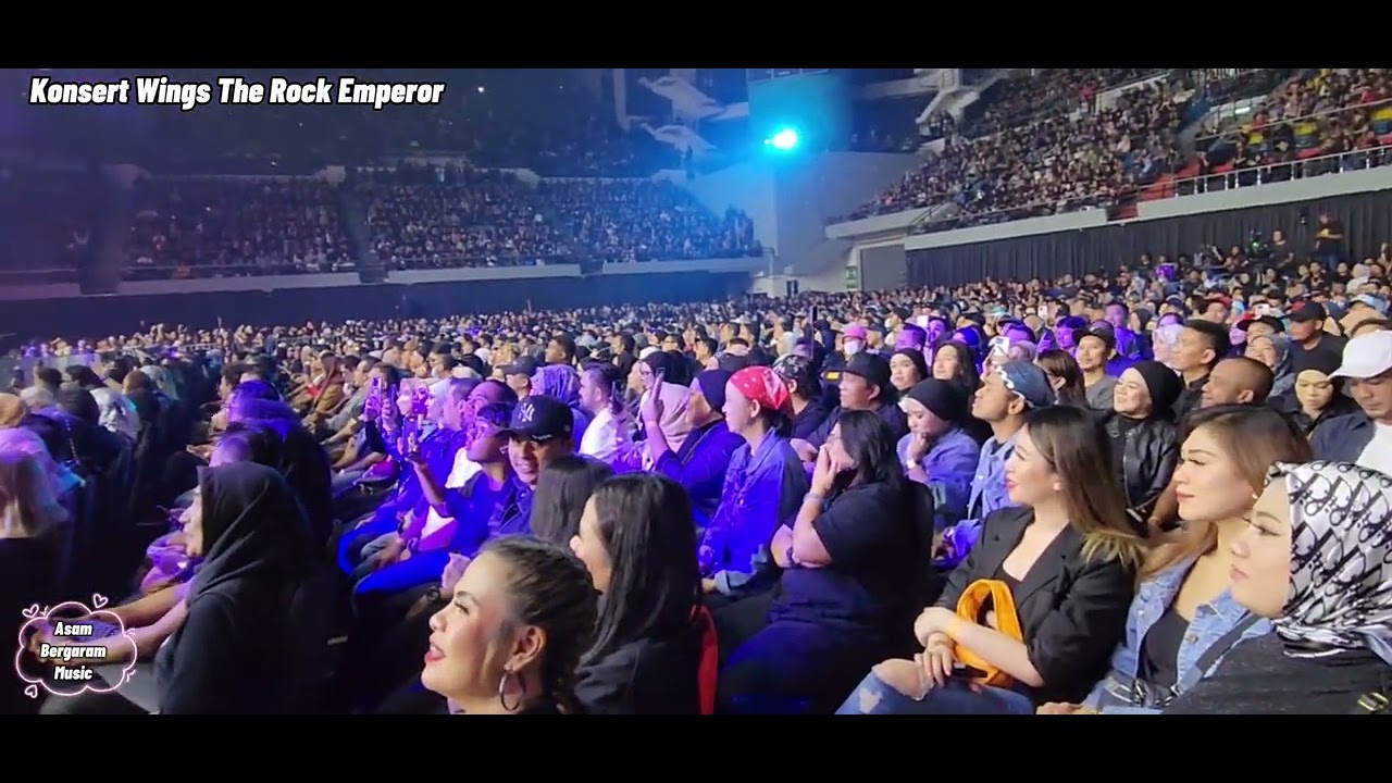 Konsert Wings The Rock Emperor Part 3 .. Gandingan Awie ,Eddie ,Black ,Edrie, Syam memang sempoiiii