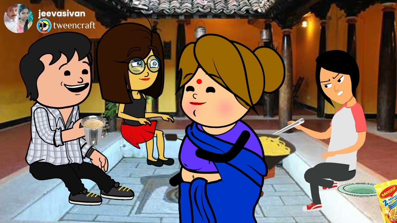 part-259:Thoothukudislang cartoon entertainment video|villagestory|villagelife @jeevasivanlifestyle