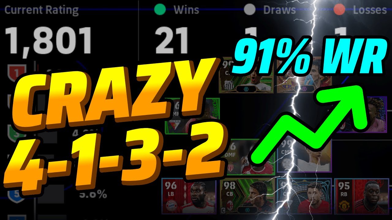 THIS FORMATION MAY BOOST YOUR WINRATE! 4-1-3-2 DOES WONDERS (DETAILED)! | EFOOTBALL 2024 GUIDE