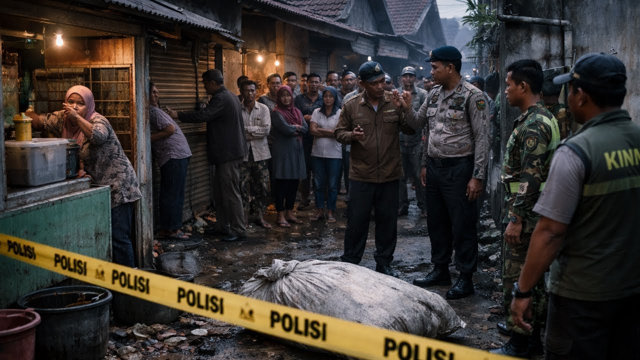 KABUPATEN BLITAR GEMPAR‼️ Karung Misterius Ditemukan di Belakang Warung Soto, Isinya Bikin Polisi Sy