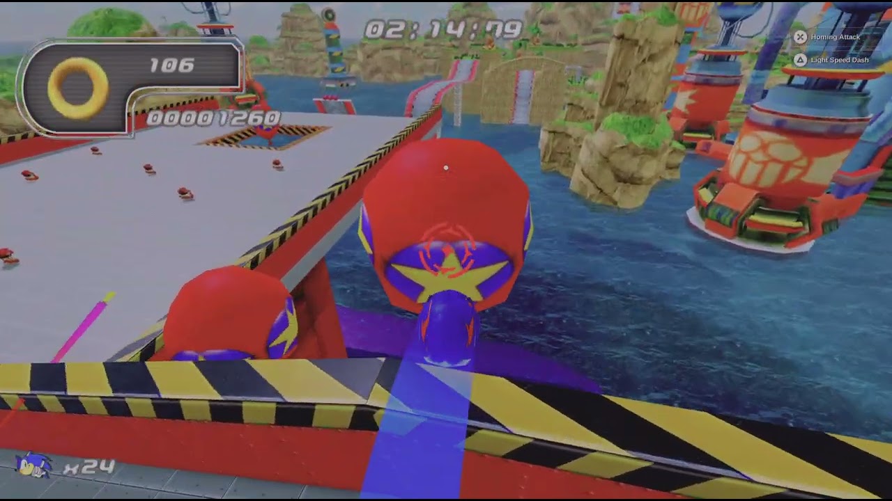 Idk just a Sonic game