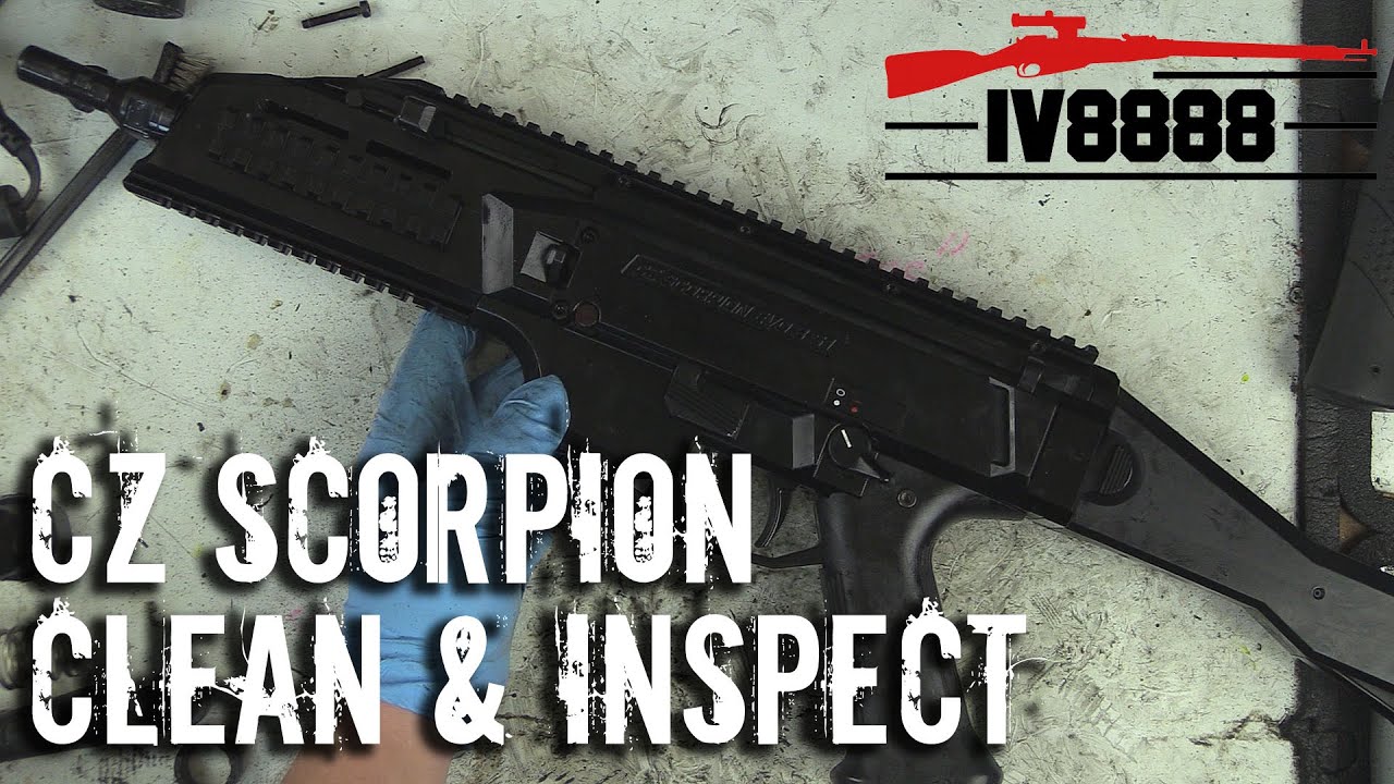 CZ Scorpion Cleaning & Inspection