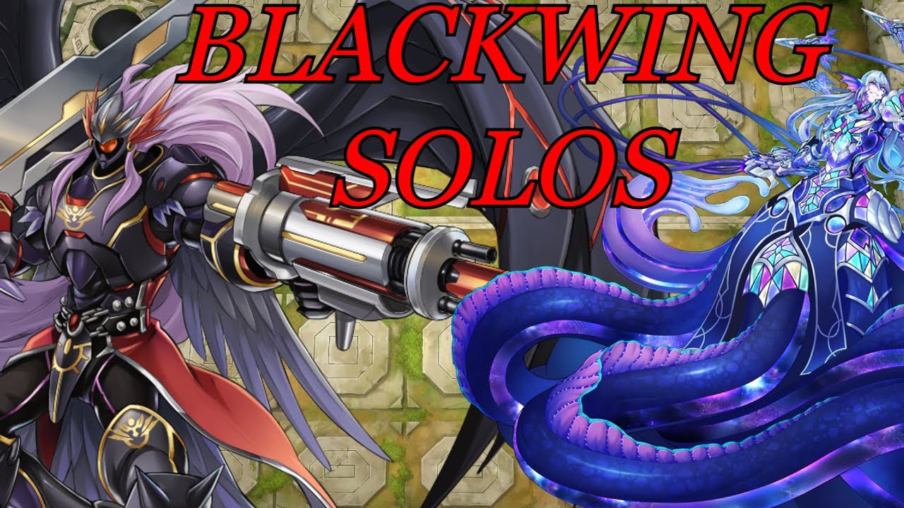 Crushing TEARLAMENTS with BLACKWING FULL ARMOR MASTER in yu-gi-oh master duel