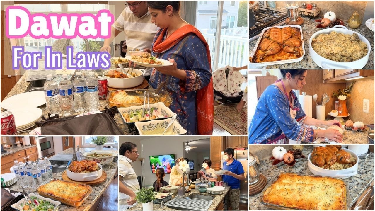 Inviting MY IN LAWS For DAWAT | DAWAT VLOG 🇺🇸 PAKISTANI MOM LIFE IN AMERICA 🧡