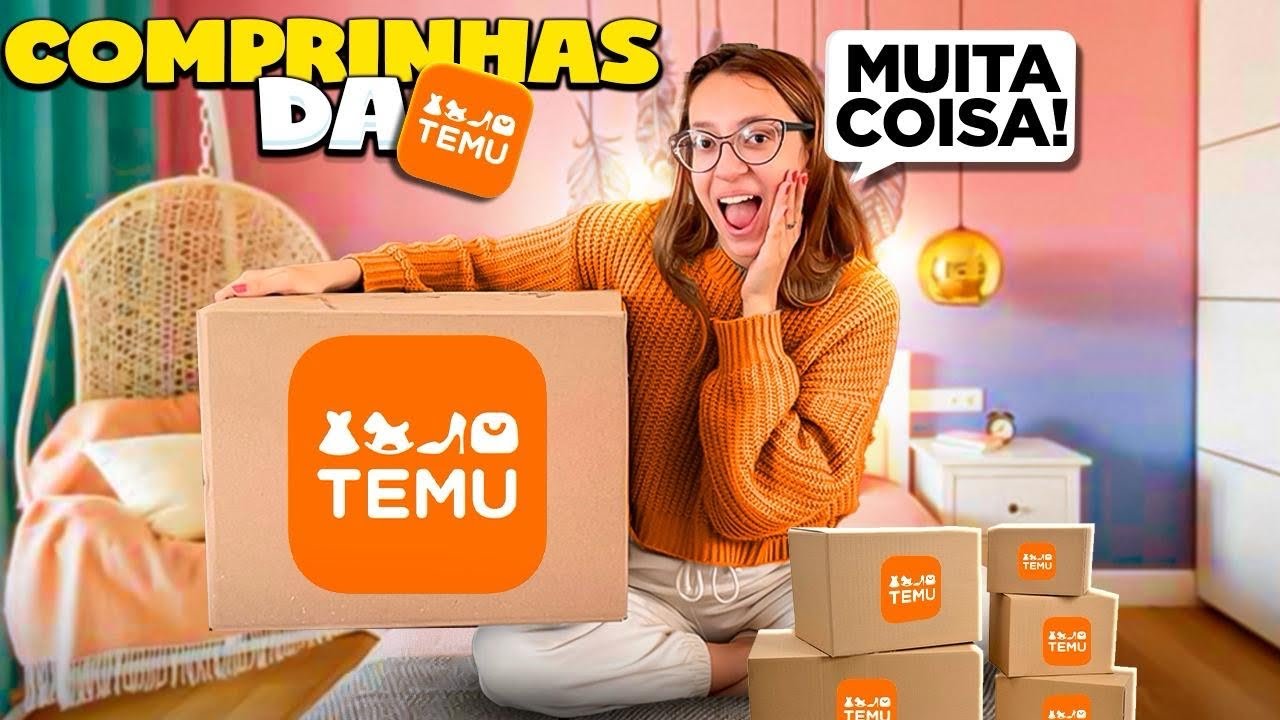 Mostrei TUDO que comprei na TEMU - MELHORES COMPRAS!
