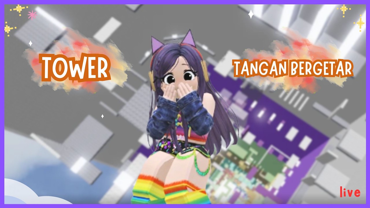 TOWER TANGAN BERGETAR DI ROBLOX #robloxindonesia