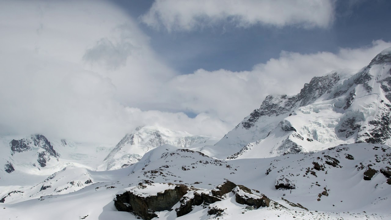 Efecto Monta&ntilde;as nevadas / snowy mountains effect ❄️ 4K Ultra HD (No Copyright Free) sin Copyright