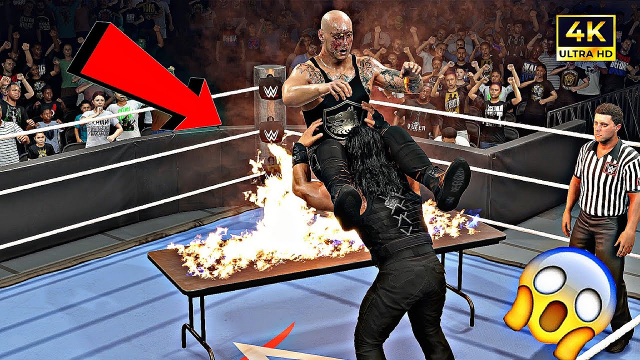 Big Dog Roman Reigns vs King Corbin &ndash; Epic Full Match | WWE 2K25 Gameplay | 