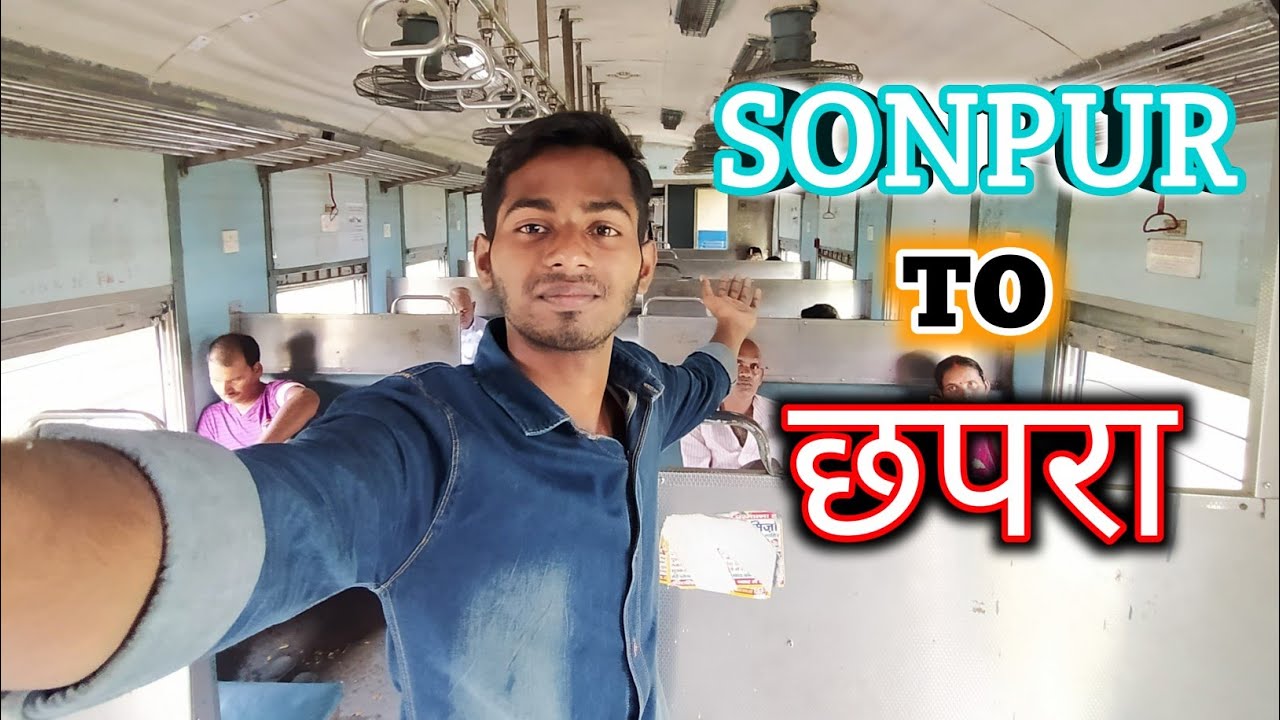 Sonpur To Chhapra MEMU Express Special Train Journey