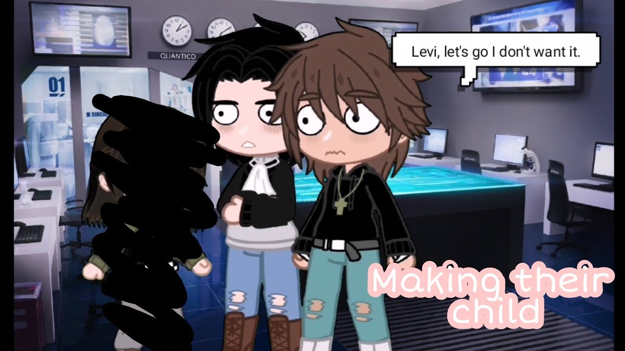 Making their child || Skit gacha club || Ereri / Riren