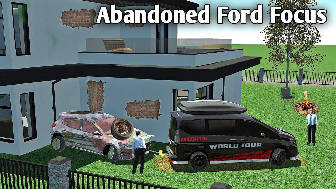 I Found This Abandoned Ford Focus - From This Sentiment house - Car Simulator 2 Gameplay #carsim 