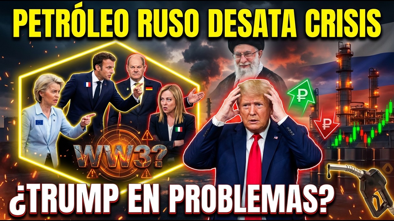 ¡Trump bajo presión! — Aliados de EE. UU. furiosos por la decisión sobre el petróleo ruso | Prof. Ri