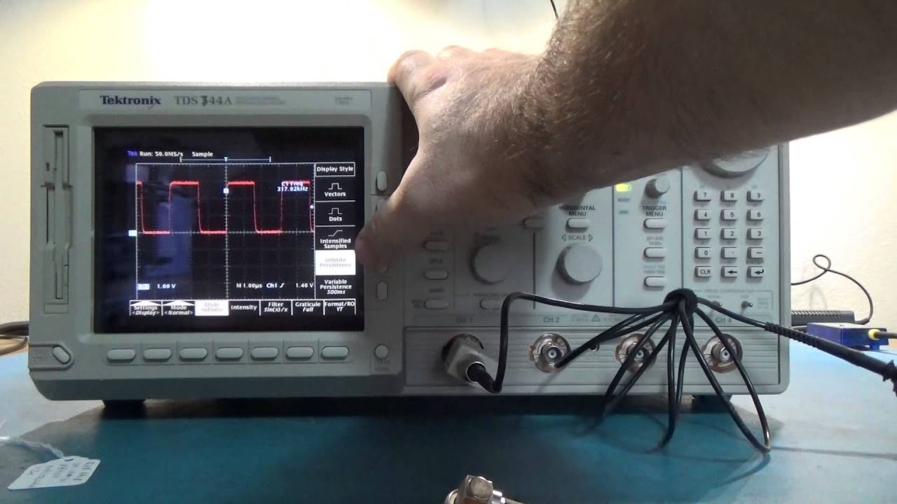 Great Tektronix Hobby Oscilloscope w/Repair Tips TDS 500 600 700